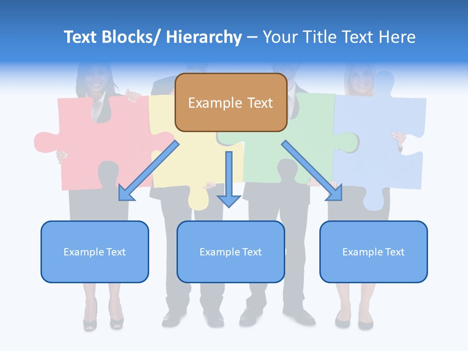 Together Looking Human PowerPoint Template