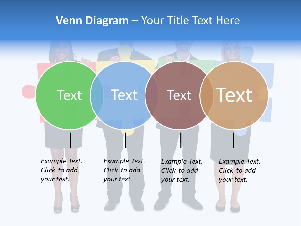 Together Looking Human PowerPoint Template