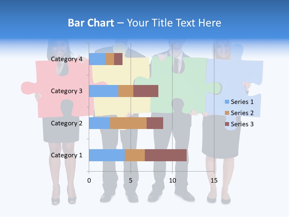 Together Looking Human PowerPoint Template
