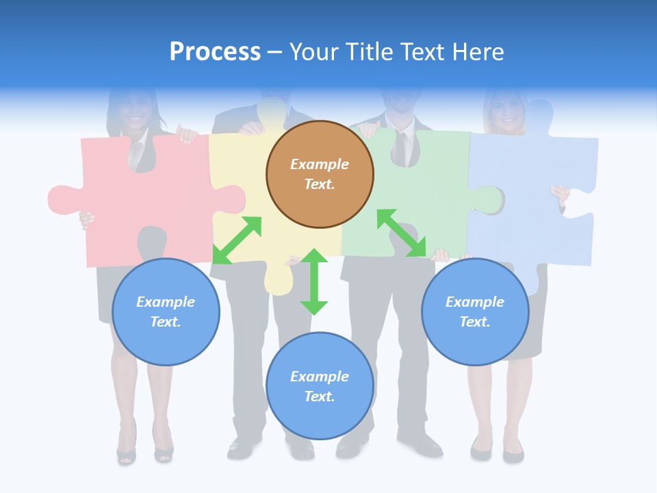 Together Looking Human PowerPoint Template