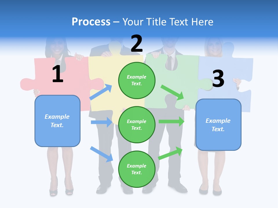 Together Looking Human PowerPoint Template