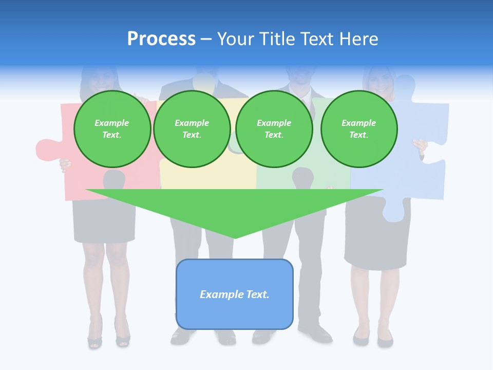Together Looking Human PowerPoint Template