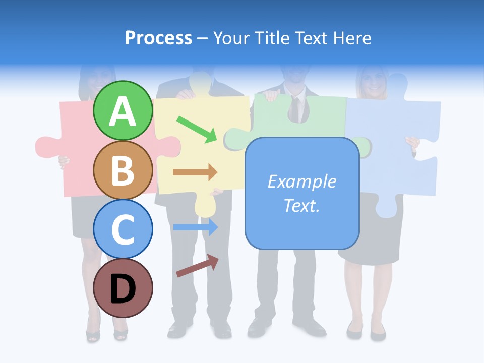 Together Looking Human PowerPoint Template