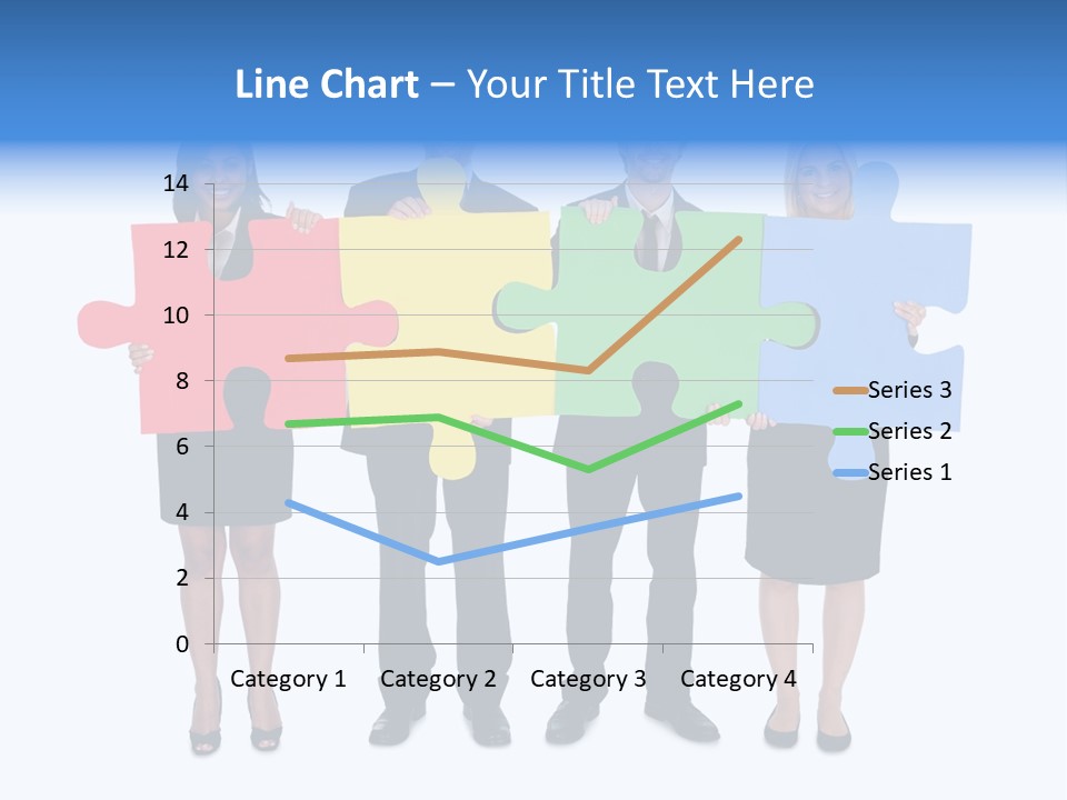 Together Looking Human PowerPoint Template