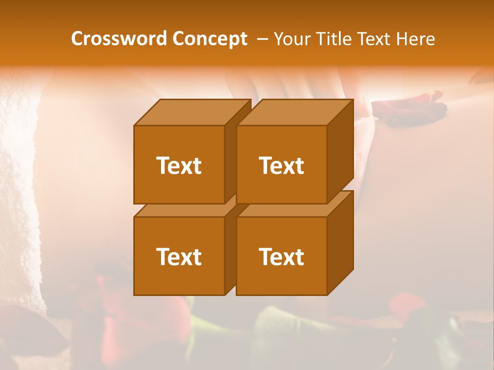 Beautiful Flower Bodycare PowerPoint Template
