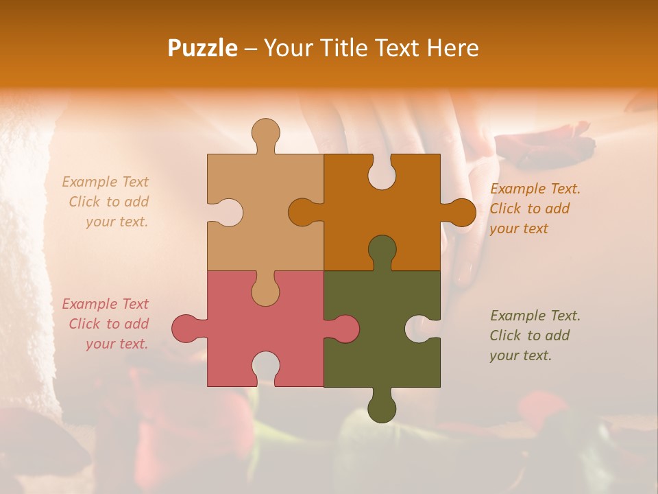 Beautiful Flower Bodycare PowerPoint Template
