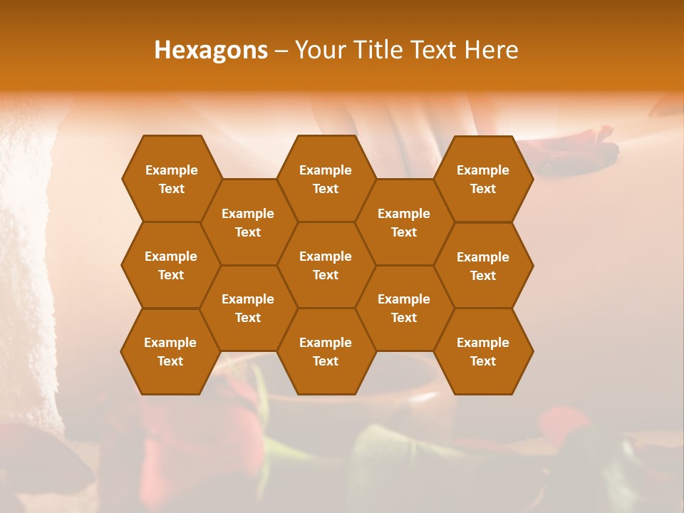 Beautiful Flower Bodycare PowerPoint Template