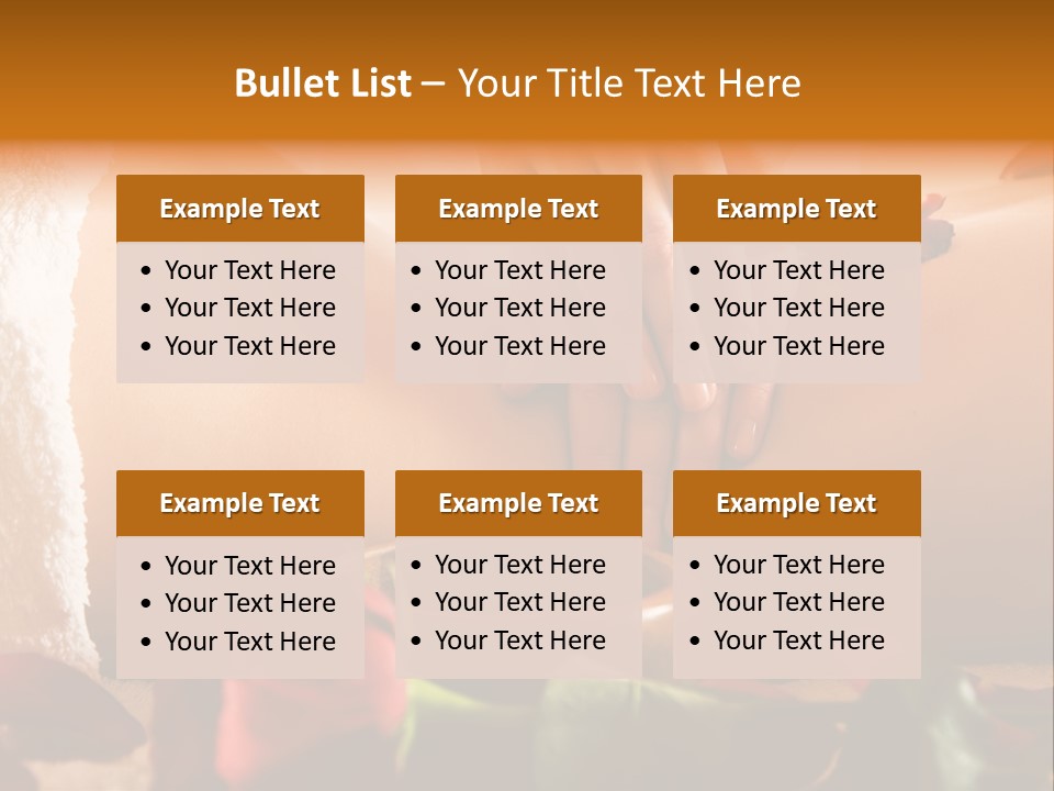 Beautiful Flower Bodycare PowerPoint Template