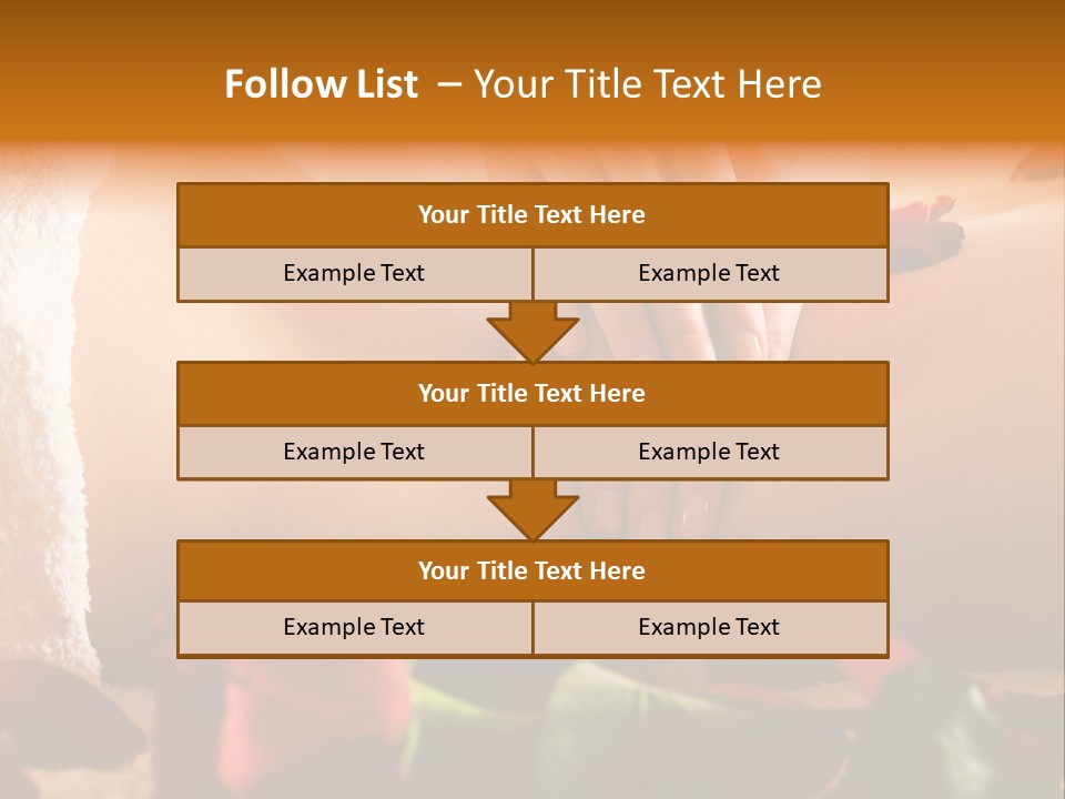 Beautiful Flower Bodycare PowerPoint Template