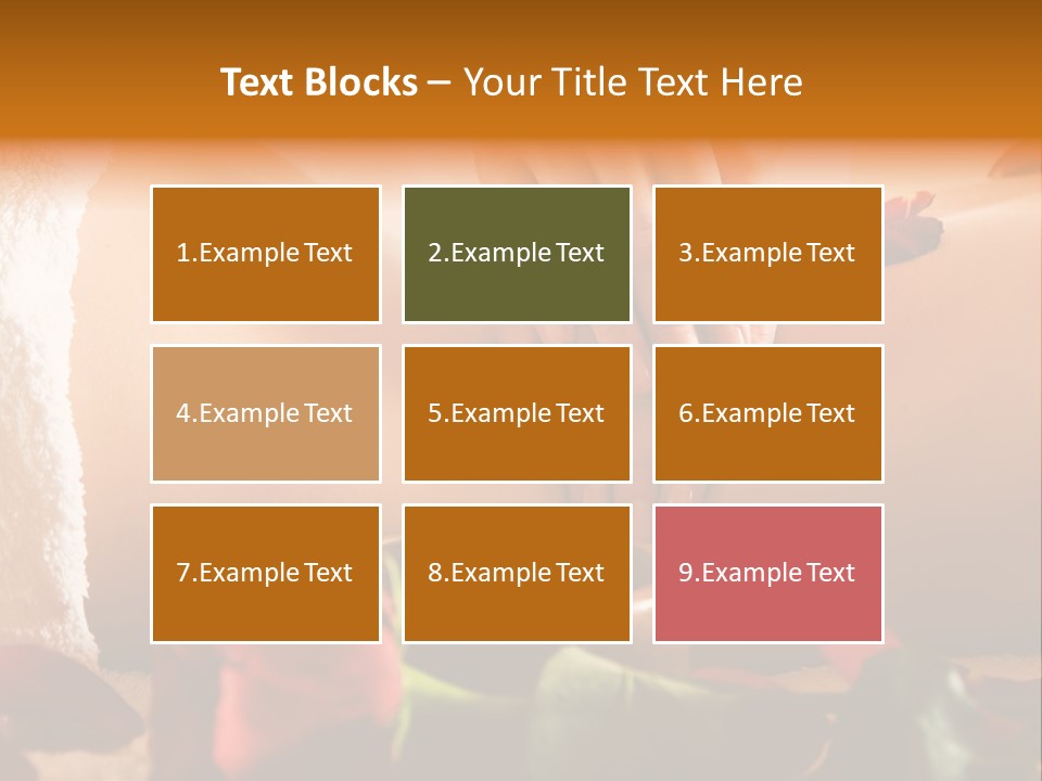 Beautiful Flower Bodycare PowerPoint Template