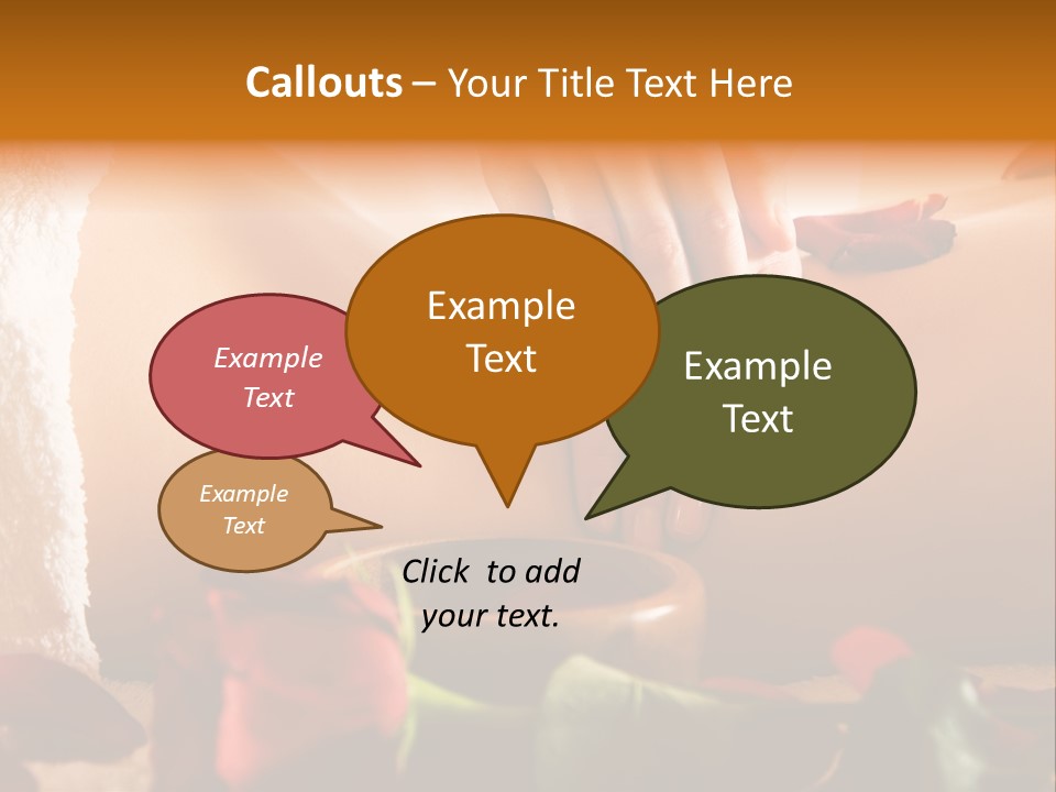Beautiful Flower Bodycare PowerPoint Template