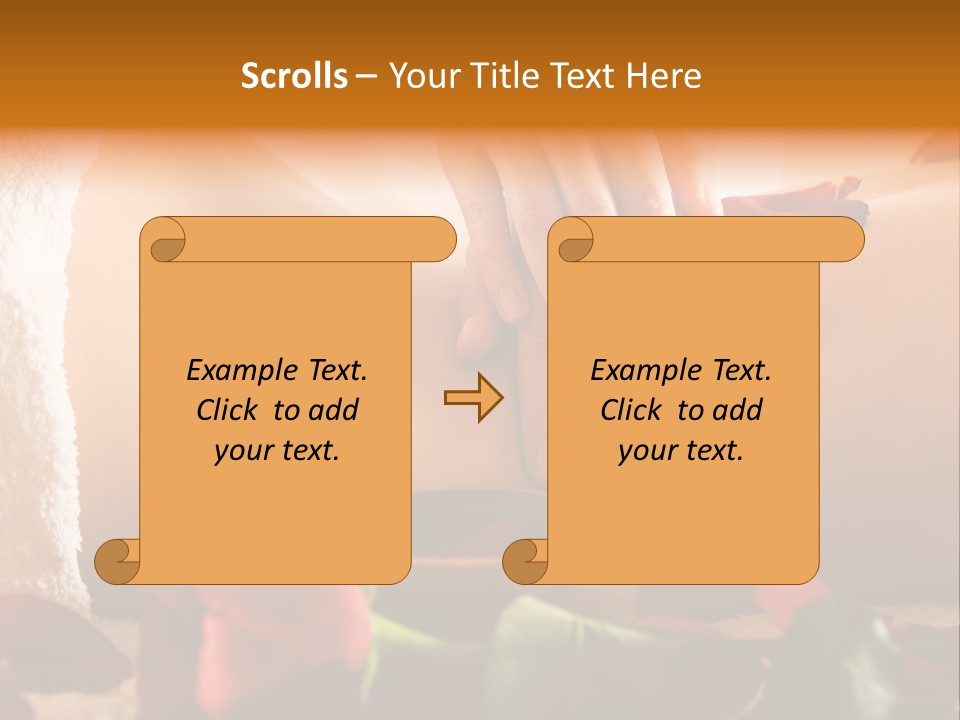 Beautiful Flower Bodycare PowerPoint Template