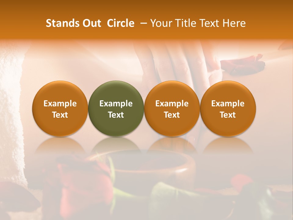 Beautiful Flower Bodycare PowerPoint Template