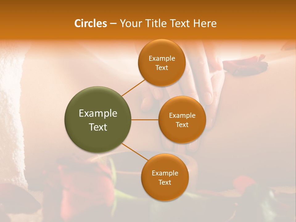 Beautiful Flower Bodycare PowerPoint Template