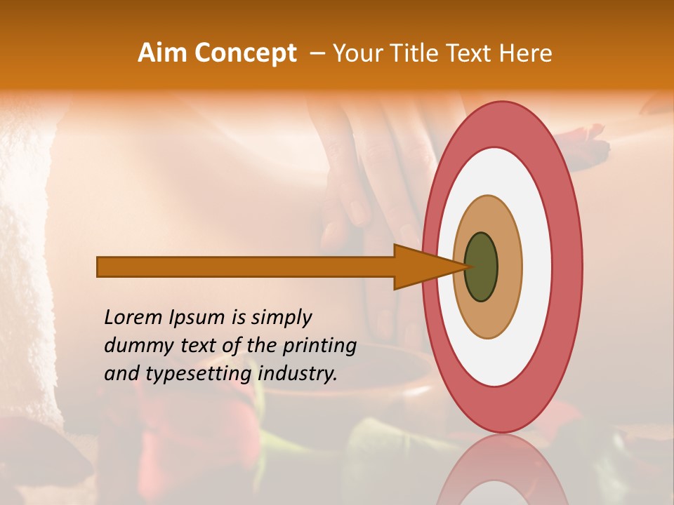 Beautiful Flower Bodycare PowerPoint Template