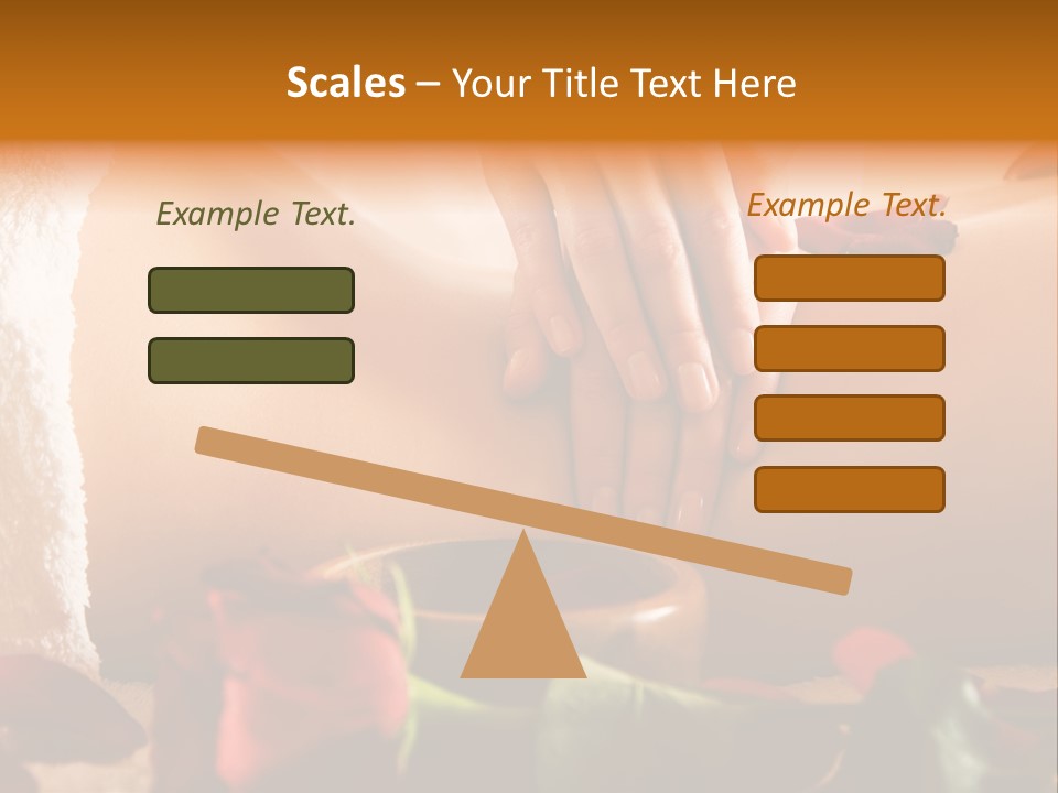 Beautiful Flower Bodycare PowerPoint Template