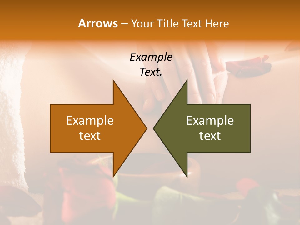 Beautiful Flower Bodycare PowerPoint Template