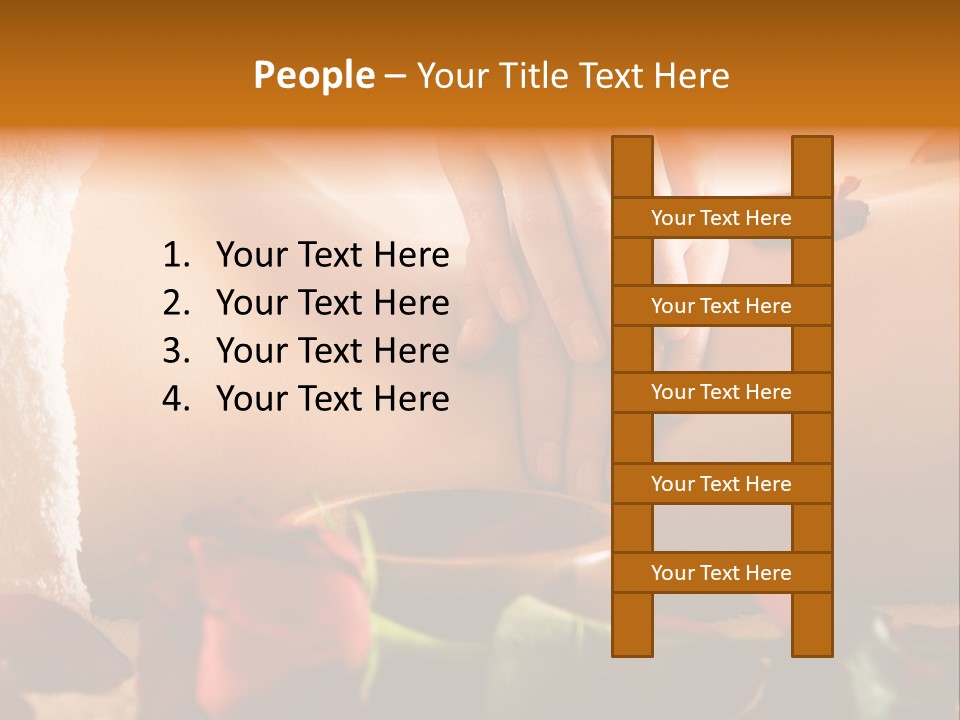 Beautiful Flower Bodycare PowerPoint Template