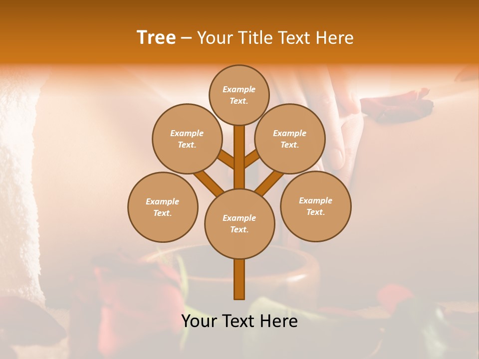 Beautiful Flower Bodycare PowerPoint Template