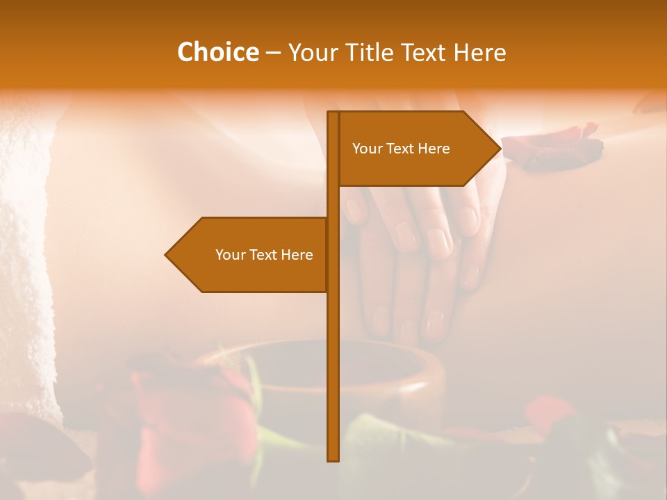 Beautiful Flower Bodycare PowerPoint Template