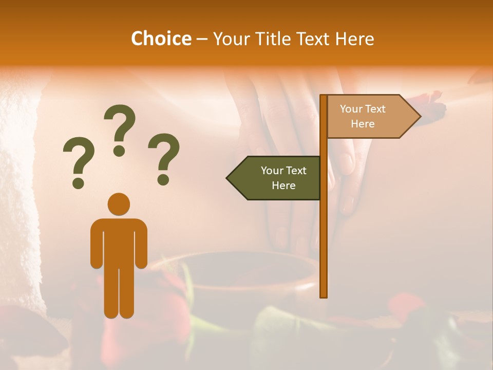 Beautiful Flower Bodycare PowerPoint Template