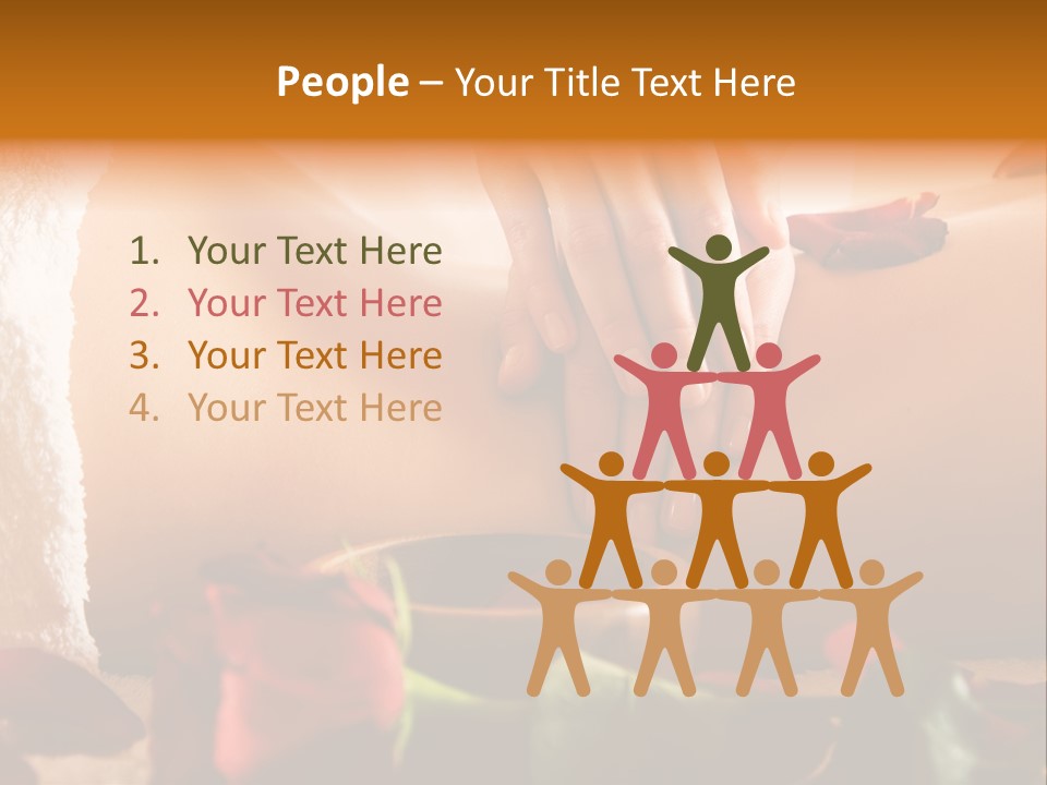 Beautiful Flower Bodycare PowerPoint Template