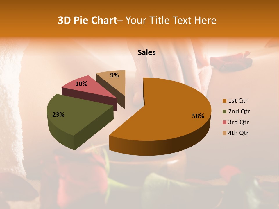 Beautiful Flower Bodycare PowerPoint Template