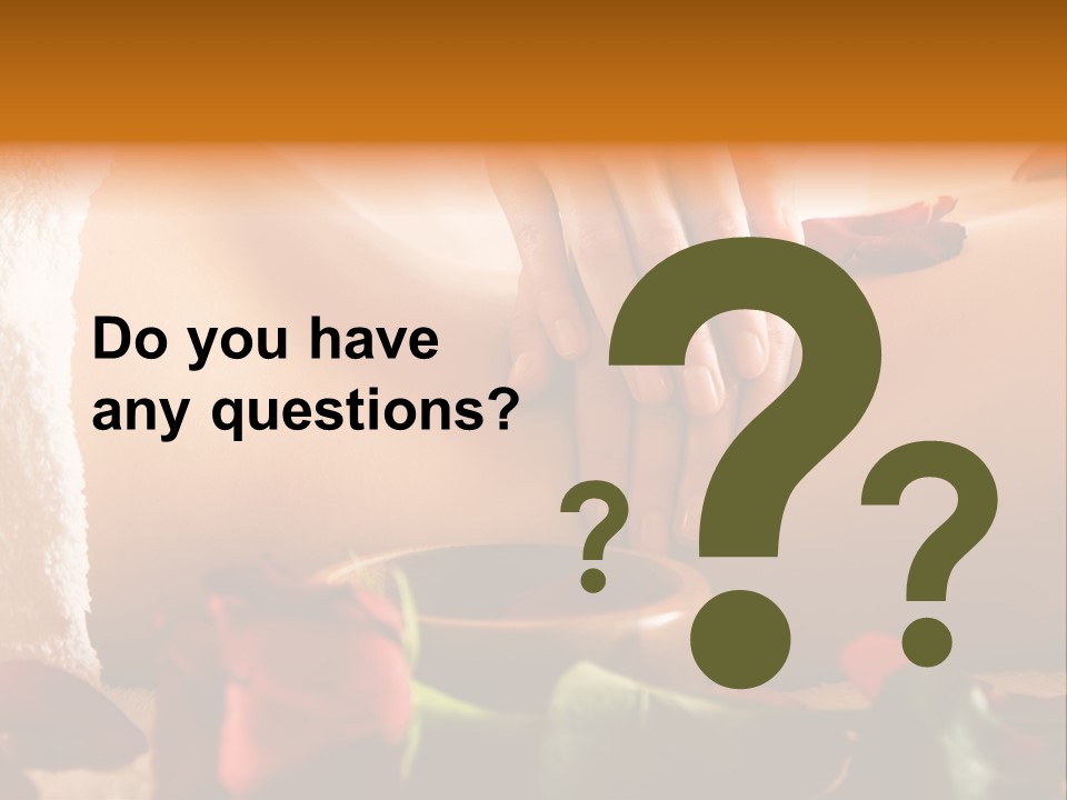 Beautiful Flower Bodycare PowerPoint Template