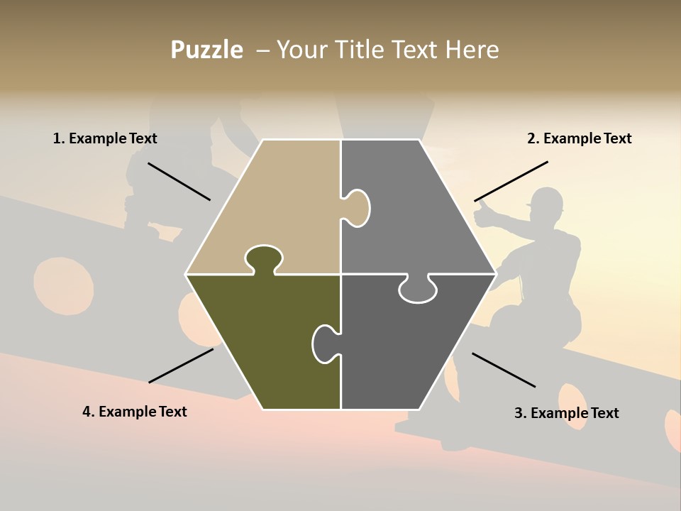 Architecture Hard Silhouette PowerPoint Template