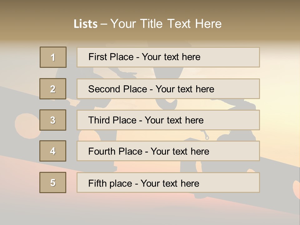 Architecture Hard Silhouette PowerPoint Template