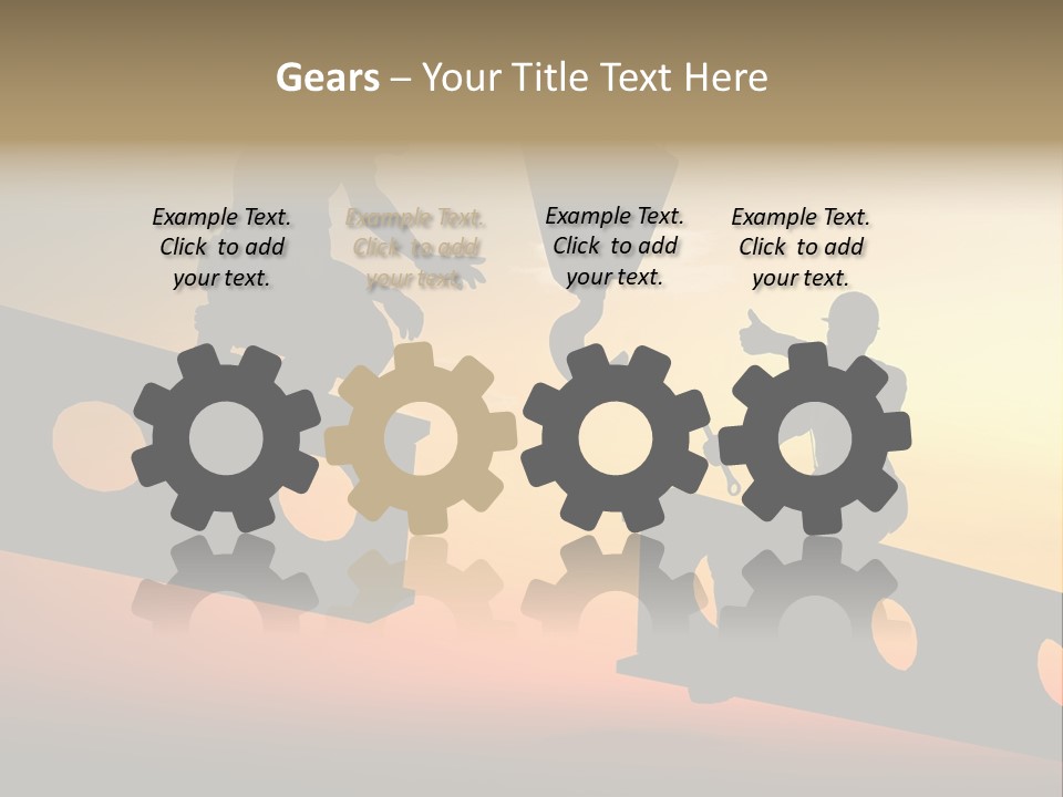 Architecture Hard Silhouette PowerPoint Template