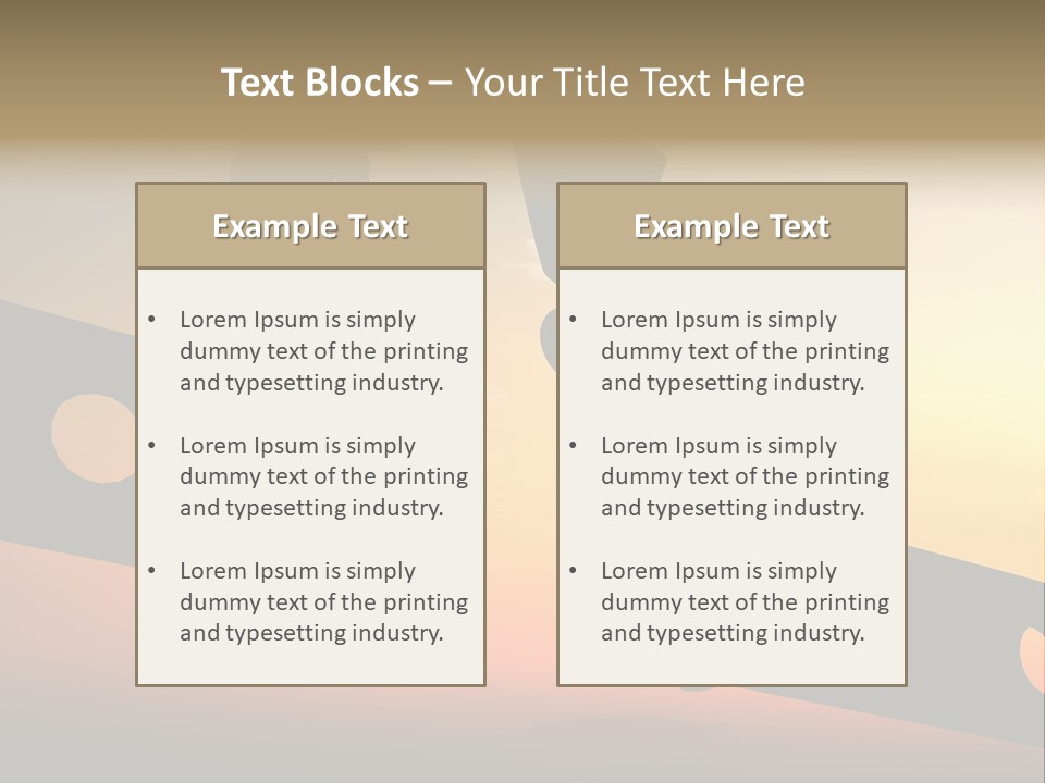 Architecture Hard Silhouette PowerPoint Template