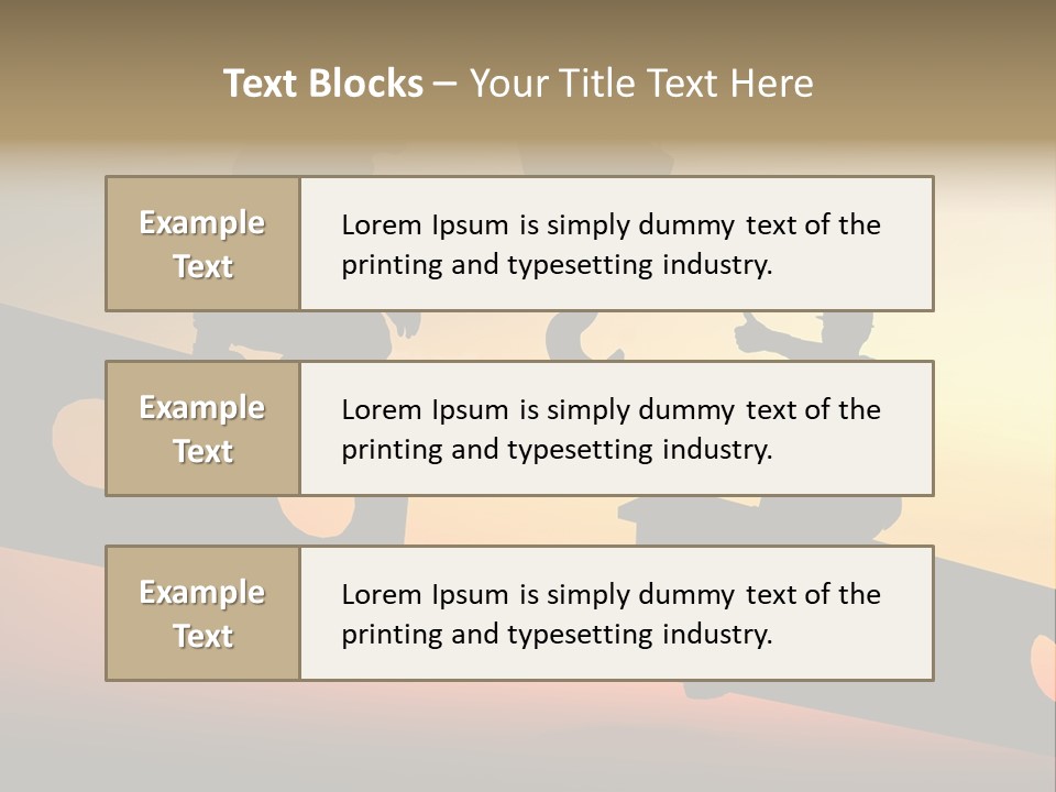 Architecture Hard Silhouette PowerPoint Template