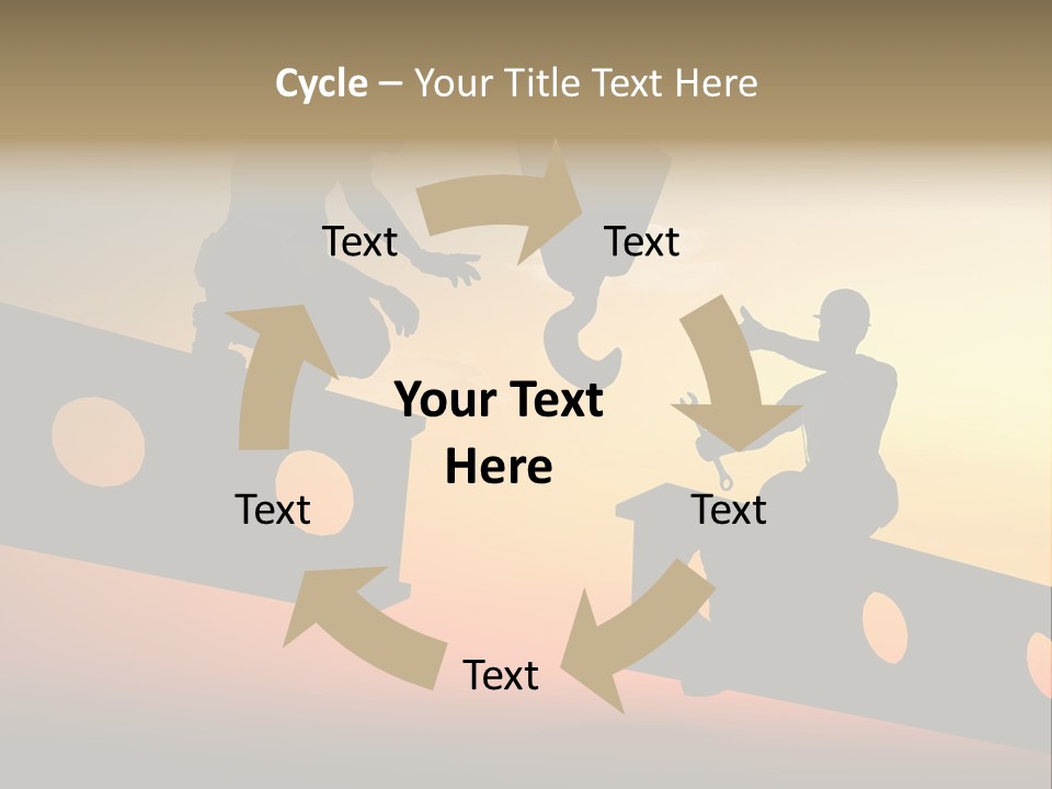 Architecture Hard Silhouette PowerPoint Template