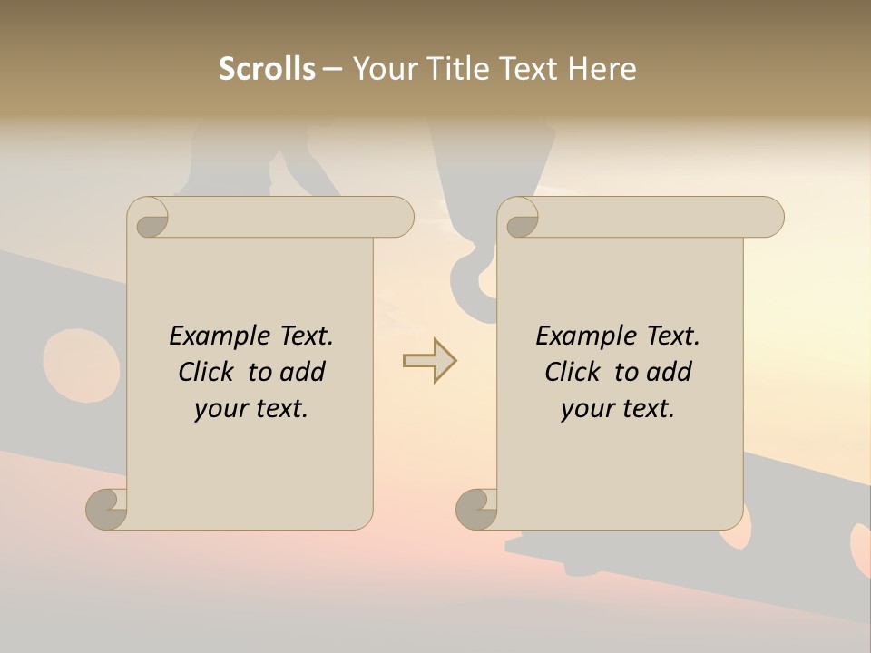 Architecture Hard Silhouette PowerPoint Template