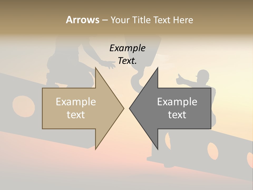 Architecture Hard Silhouette PowerPoint Template