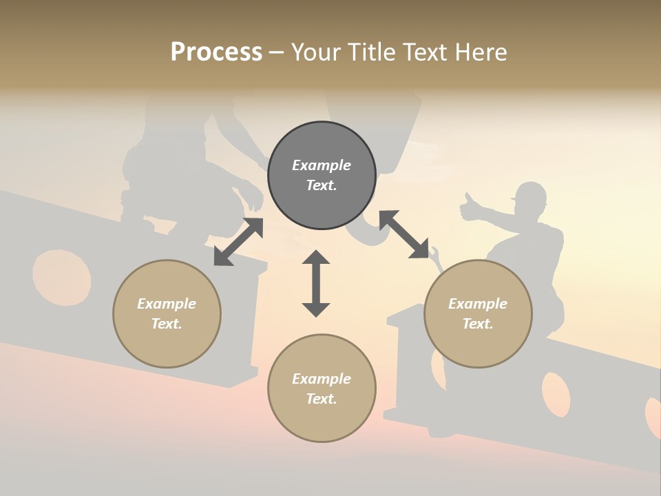Architecture Hard Silhouette PowerPoint Template