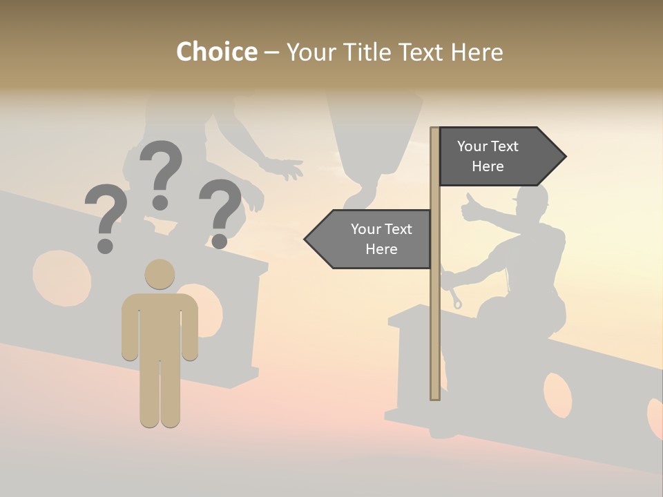 Architecture Hard Silhouette PowerPoint Template