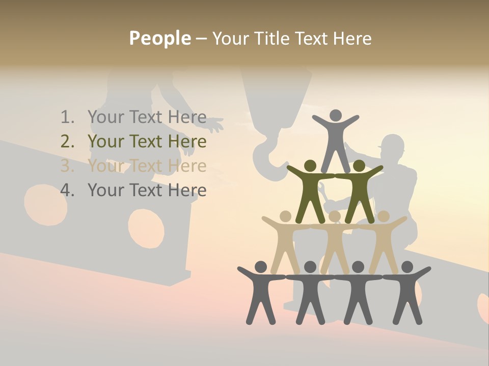 Architecture Hard Silhouette PowerPoint Template