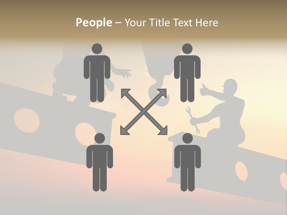 Architecture Hard Silhouette PowerPoint Template