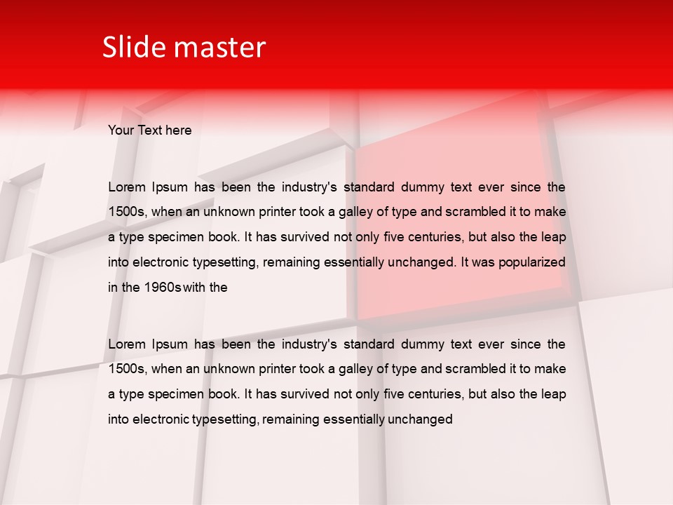 Modern Lines Background PowerPoint Template