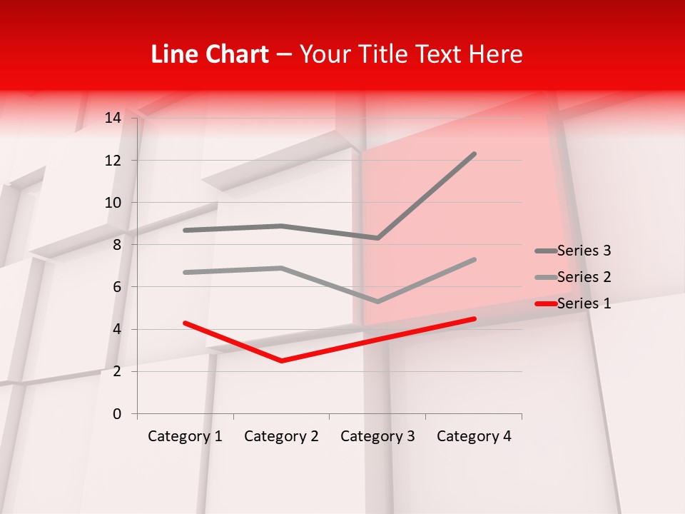 Modern Lines Background PowerPoint Template