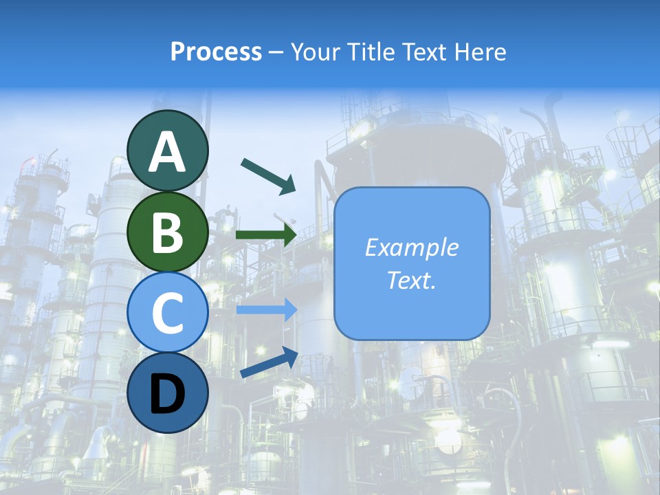 Business Equipment Pipe PowerPoint Template