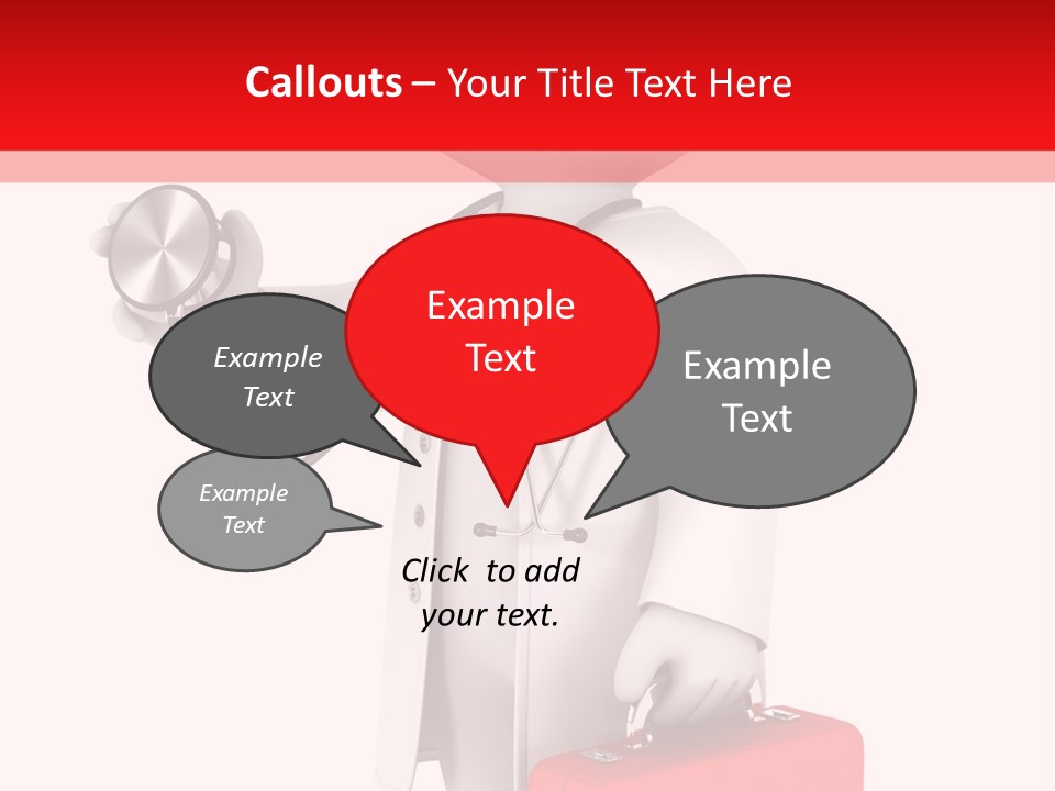 Help Emergency Person PowerPoint Template
