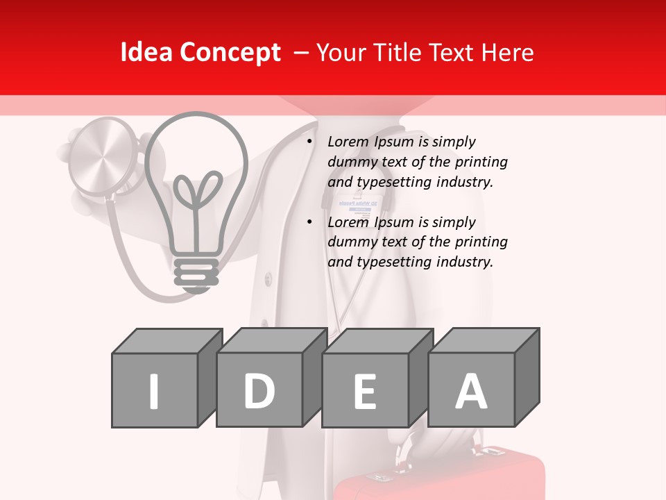 Help Emergency Person PowerPoint Template