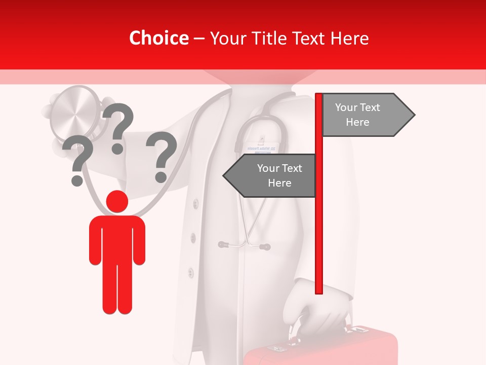 Help Emergency Person PowerPoint Template