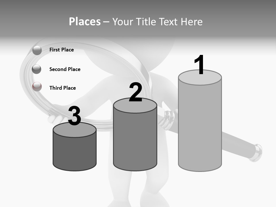 Identification Character Optical PowerPoint Template