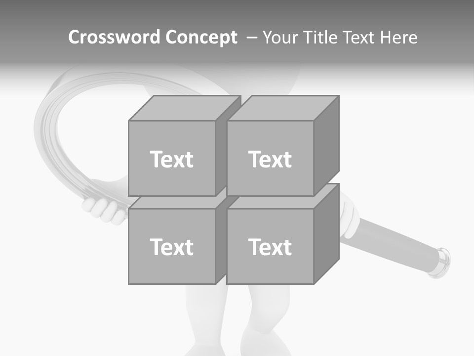 Identification Character Optical PowerPoint Template