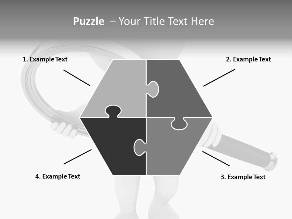 Identification Character Optical PowerPoint Template