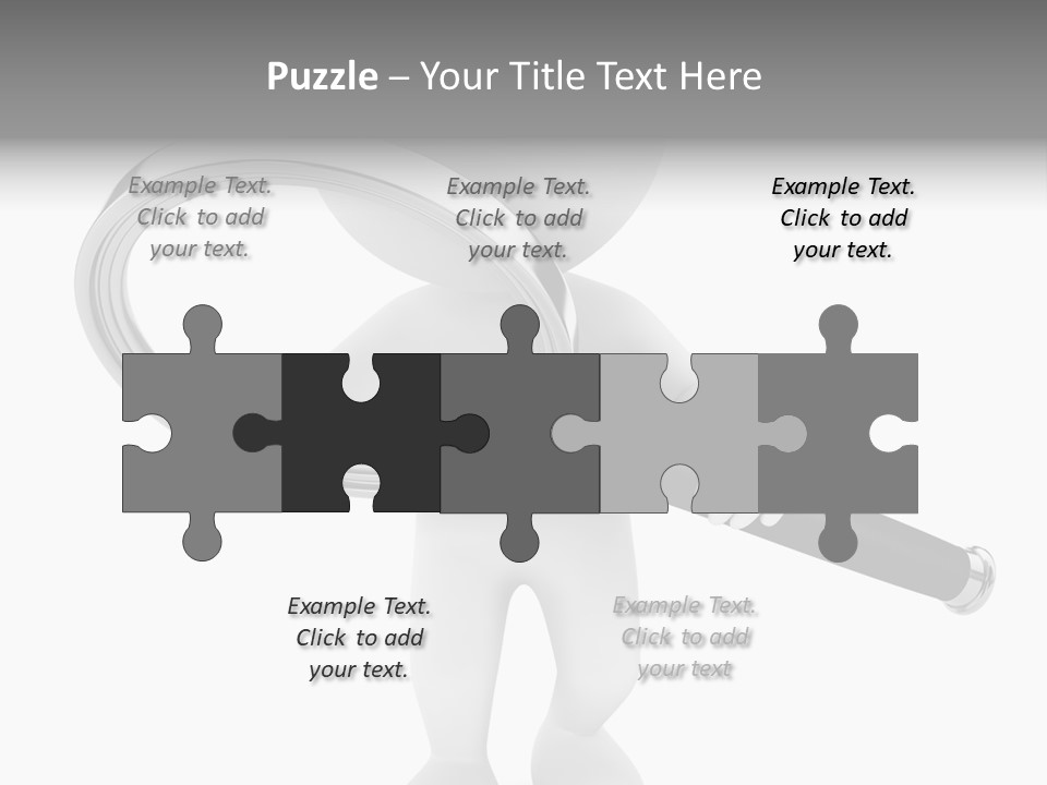 Identification Character Optical PowerPoint Template